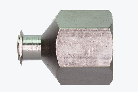 A1355 Female Luer (9/16 hex), 1/8 NPT female